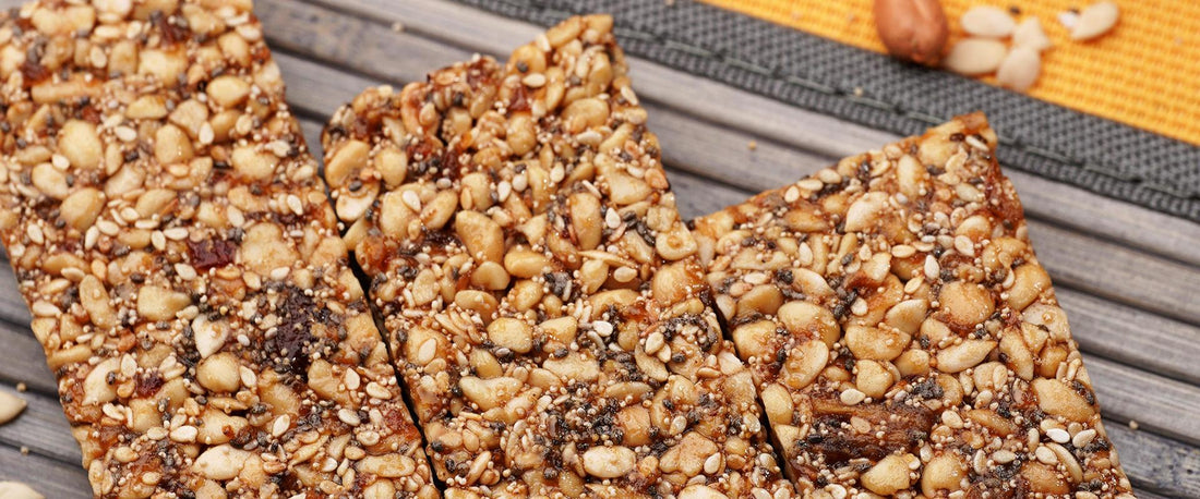 3 unidentified snack bars