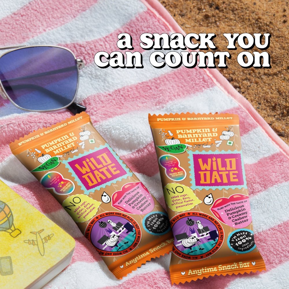 Pumpkin & Barnyard Millet Vegan Bar