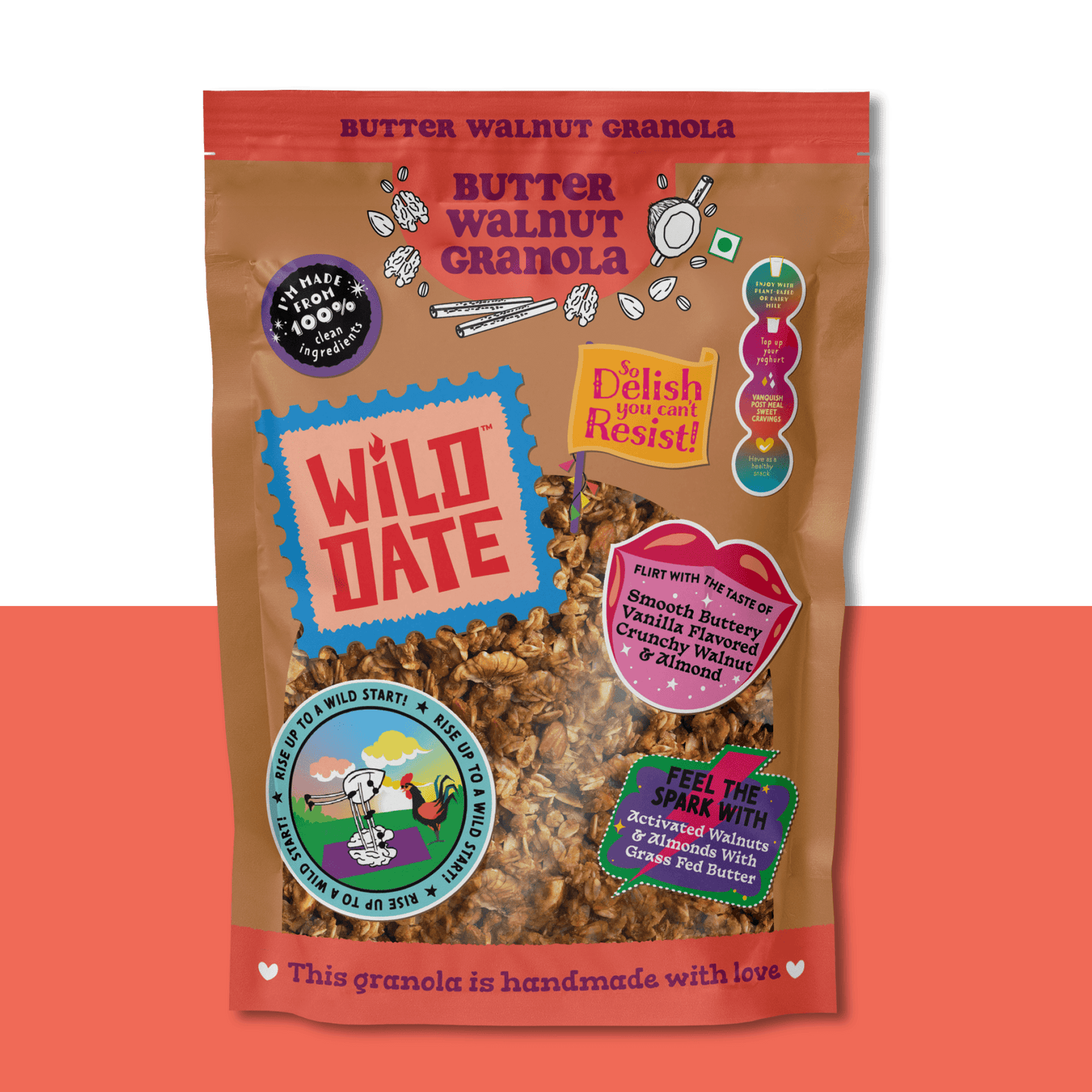 Wild Date Butter Walnut Granola