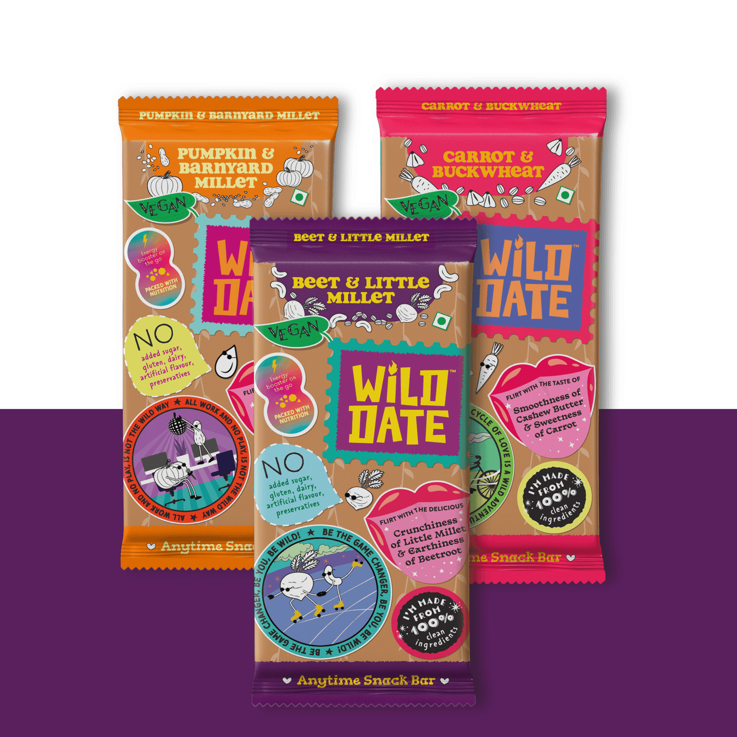 Wild Date Vegan Bar Assorted