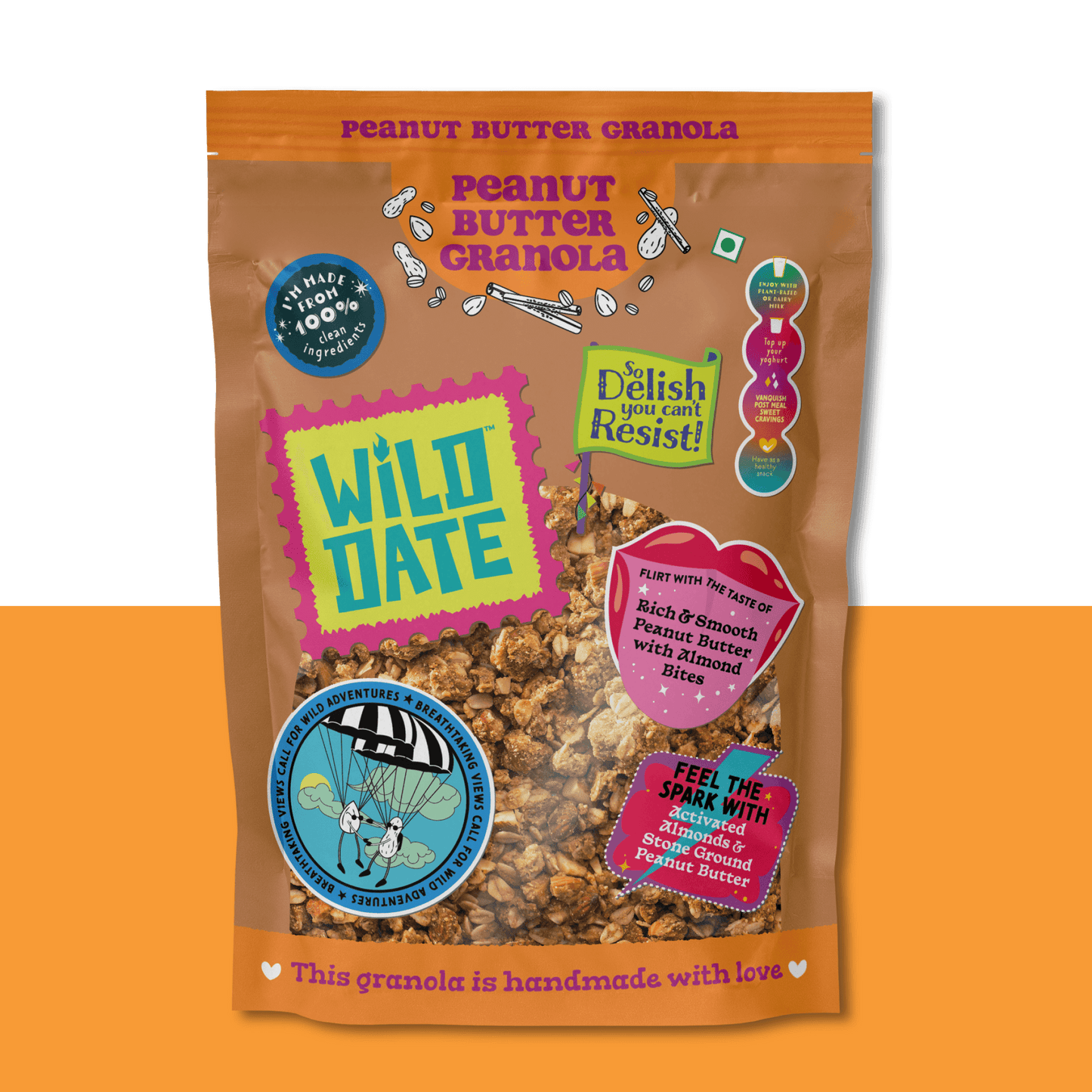 Wild Date Peanut Butter Granola